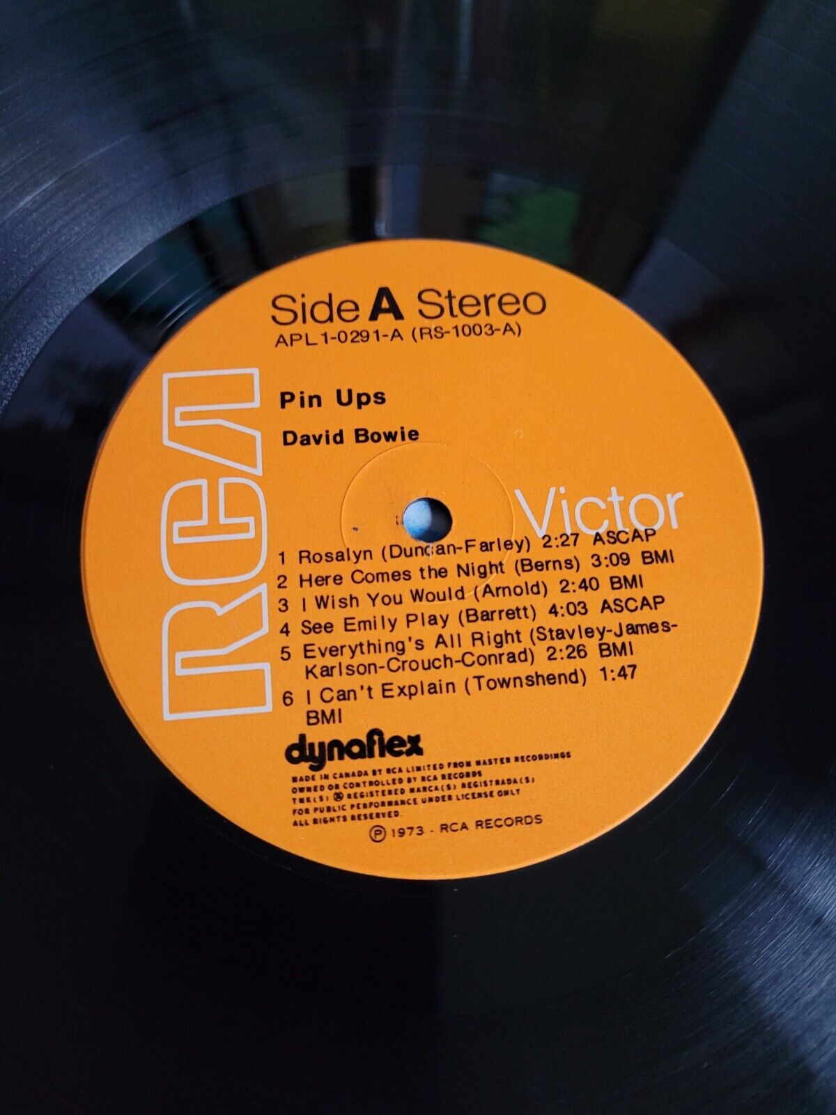 David Bowie - Pin Ups Vinyl LP [1973]