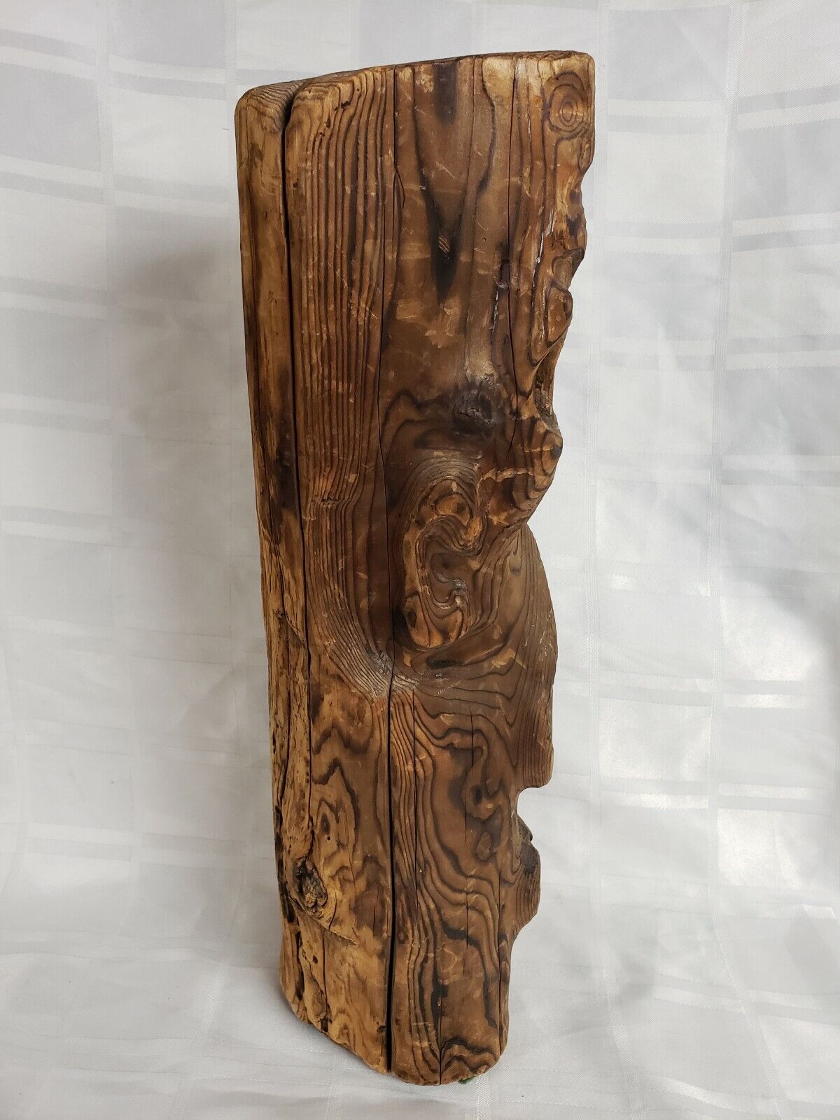 Canadian Vintage Driftwood Log Art - British Columbia