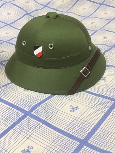 German Afrikakorps DAK Pith Helmet Shield Medal