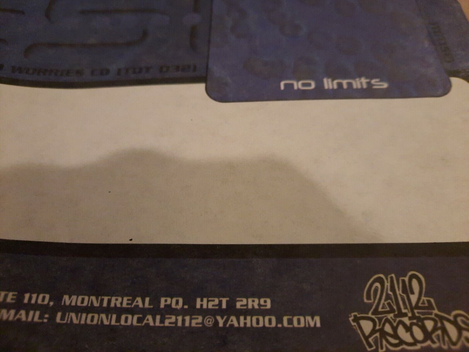 Vintage 90s Canadian Punk Simple Plan Album Poster