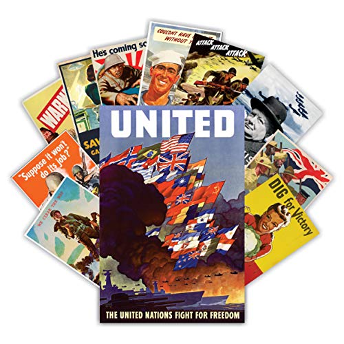 WW2 Vintage Posters for Bedroom, Pub, Bar
