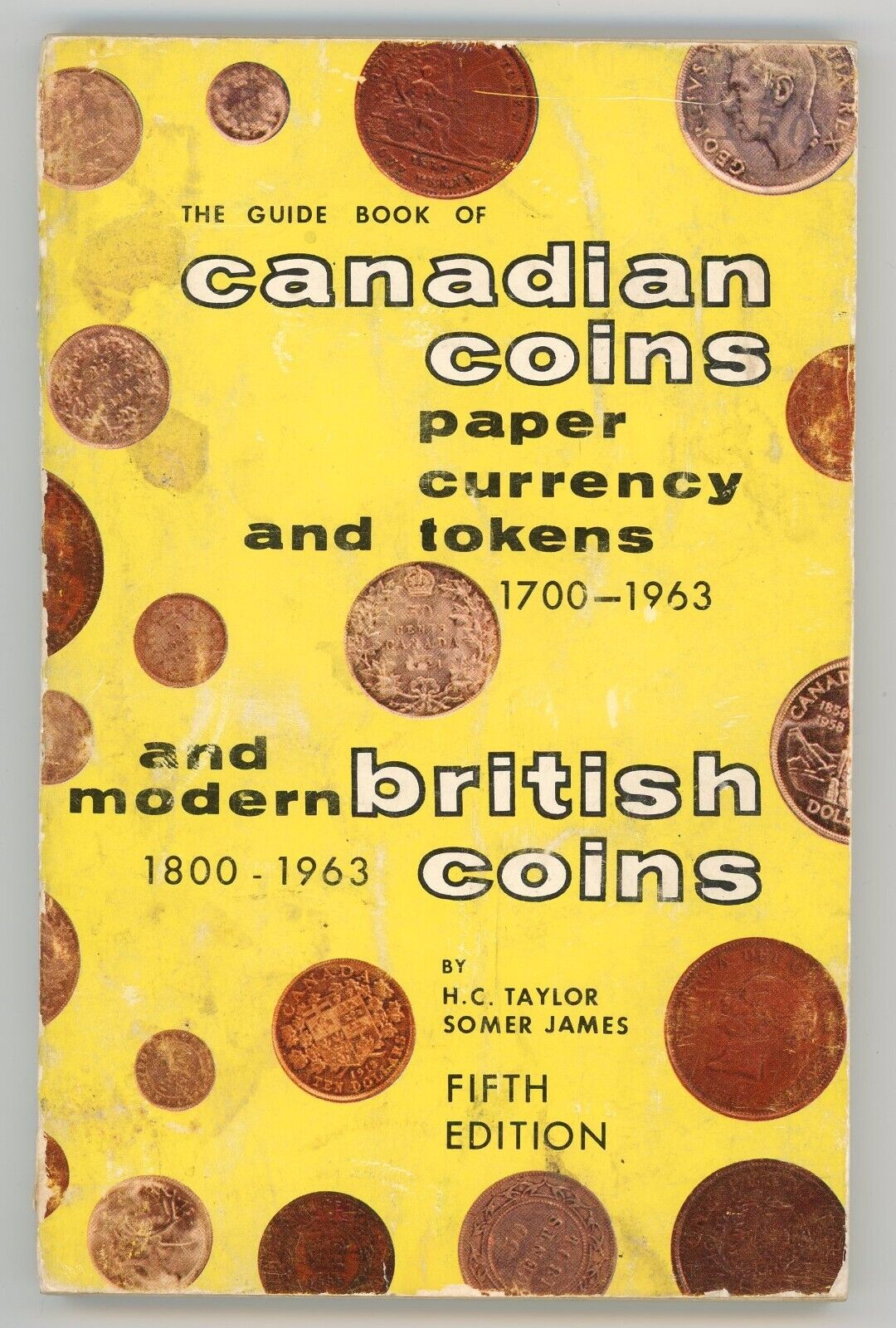 Vintage 1963 Canadian Coins Guide Book - Taylor James