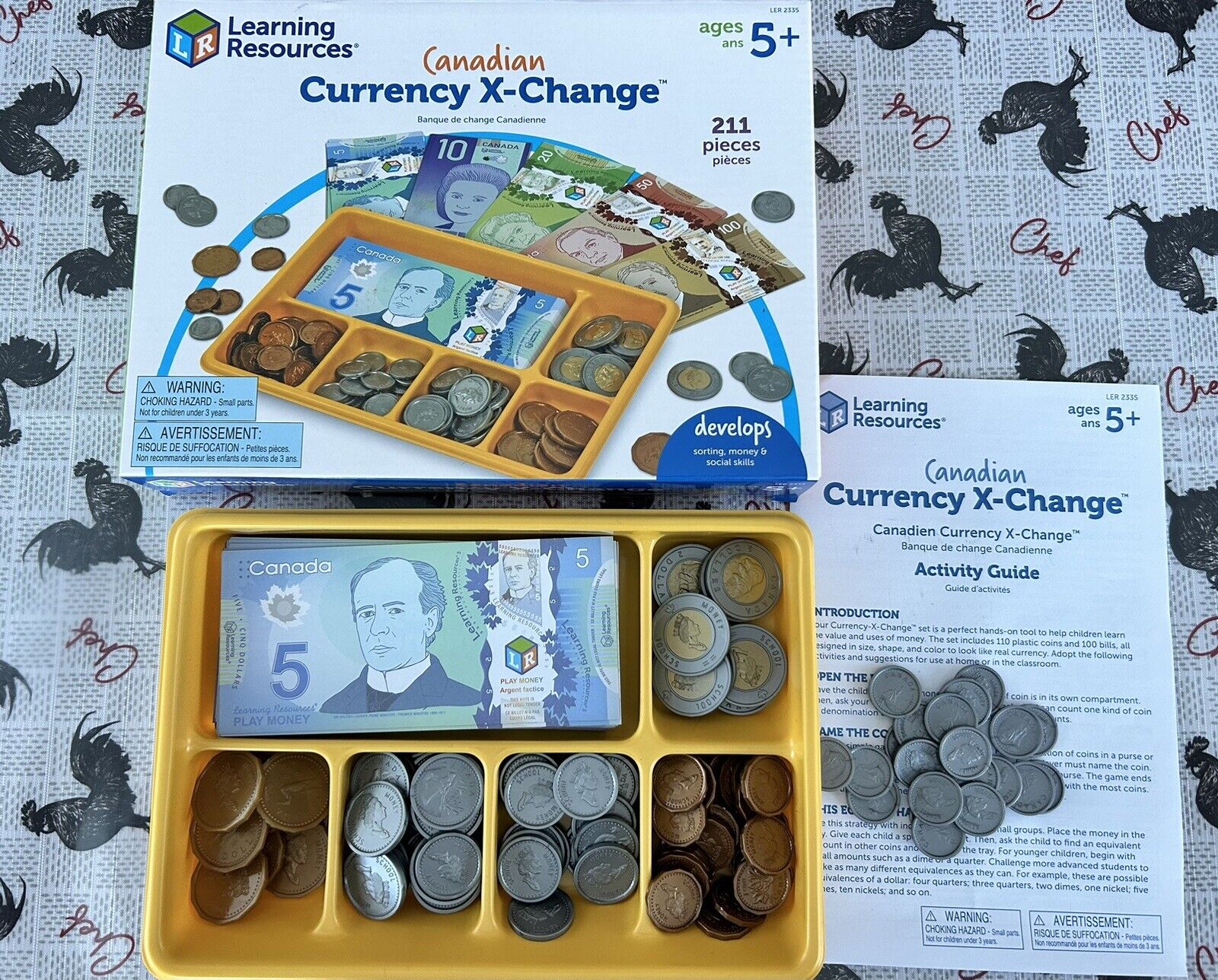 Canadian Currency-X-Change: Vintage Pretend Money for Kids