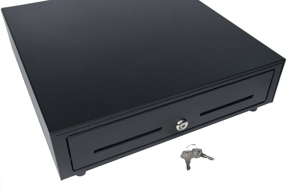 Vintage Canadian Currency Cash Drawer - 16" Black