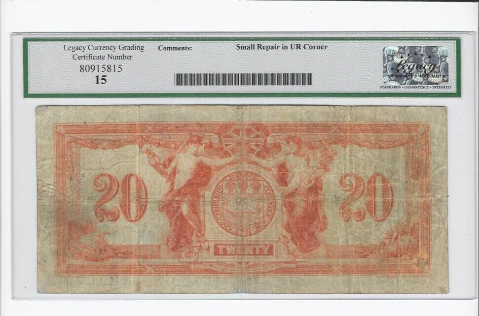 1917 Canadian Bank of Commerce $20 Note