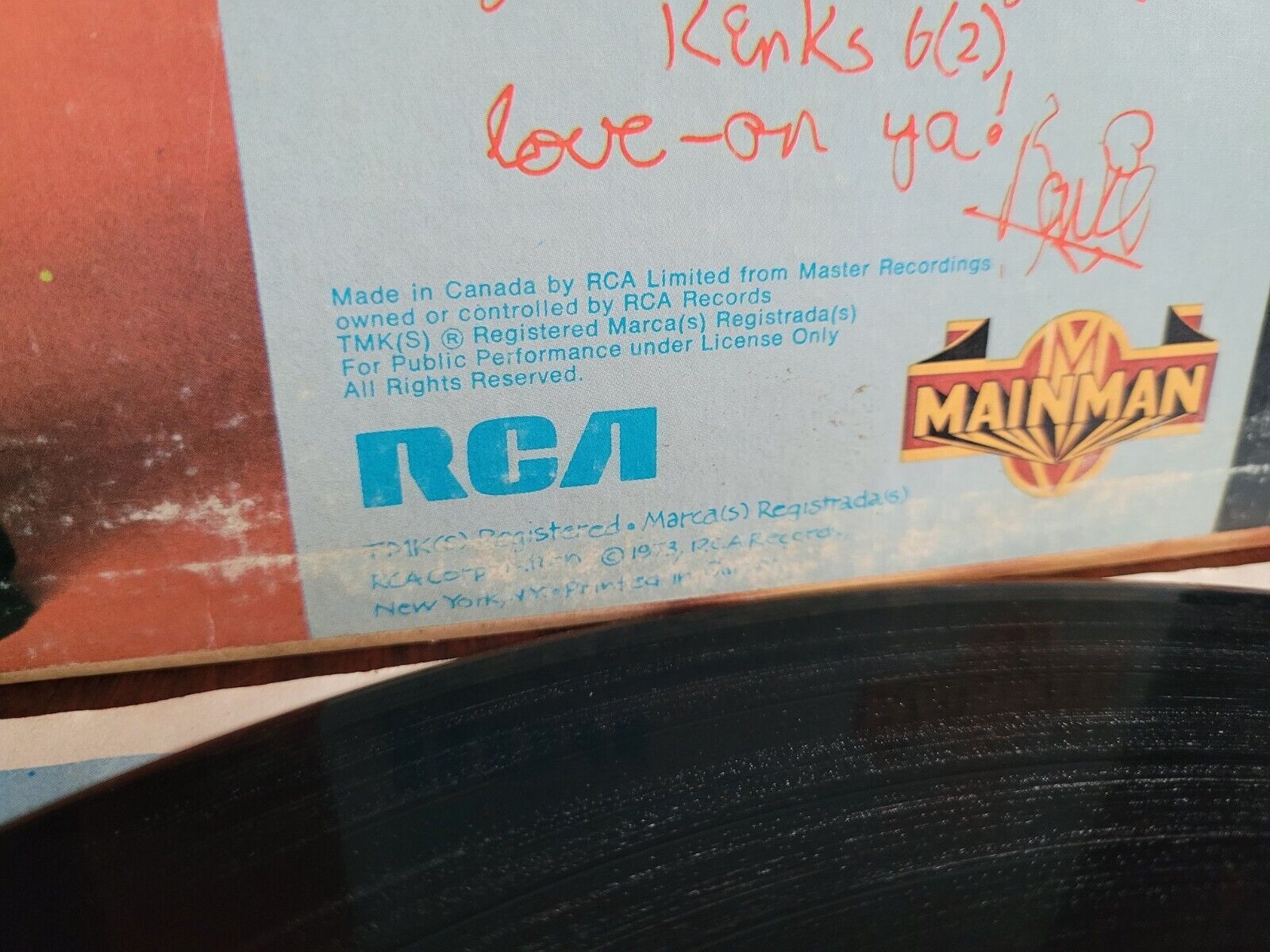 David Bowie - Pin Ups Vinyl LP [1973]