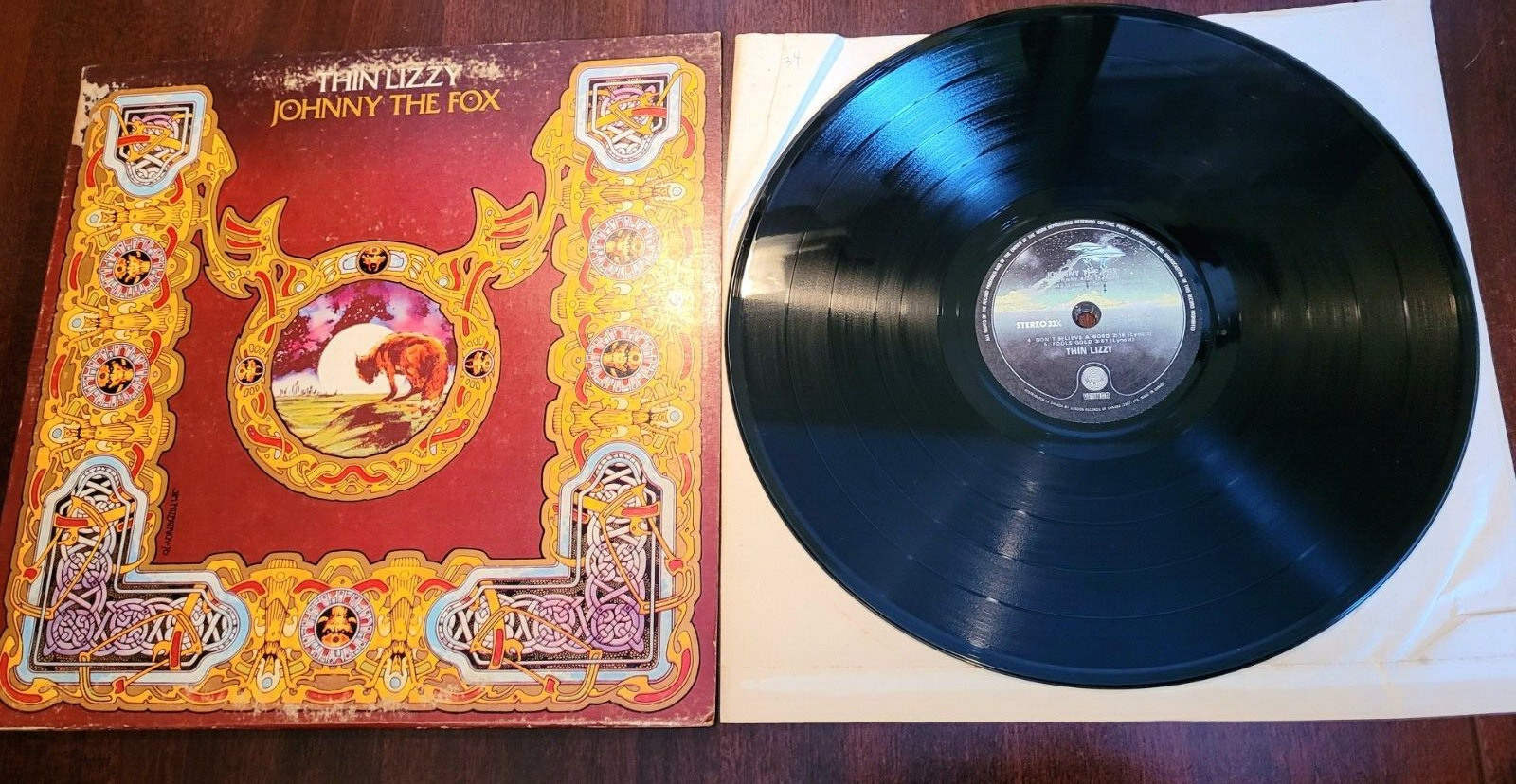 Thin Lizzy - Johnny the Fox 1976 Vintage Vinyl Record