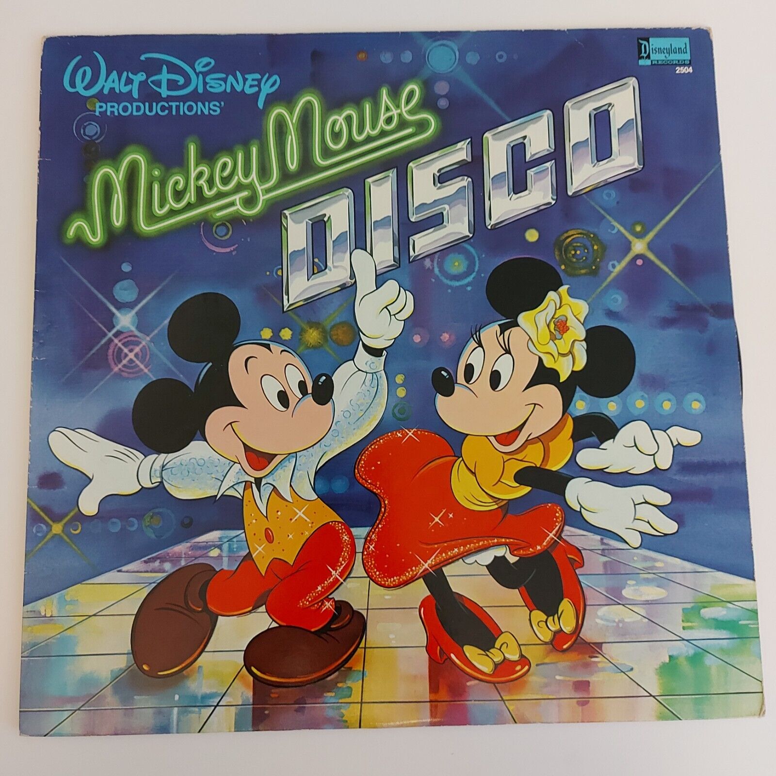 Mickey Mouse Disco Vinyl LP 1979