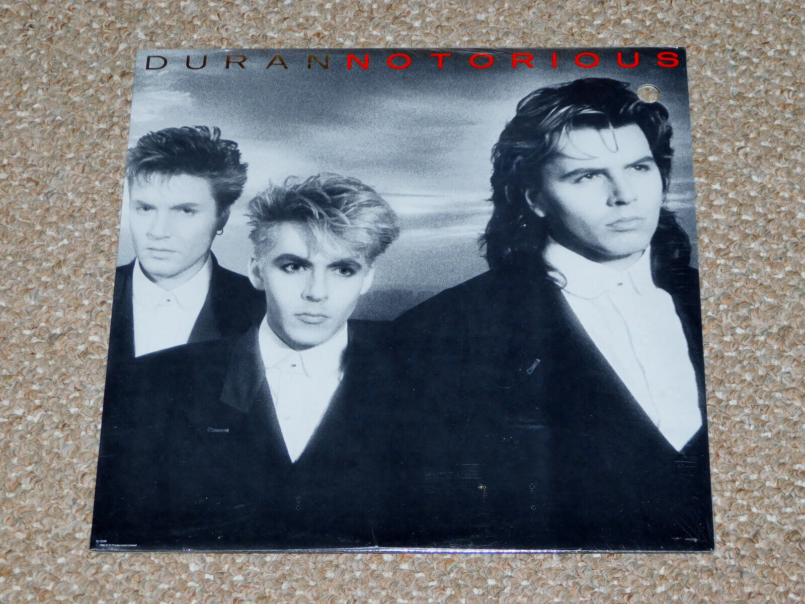 Duran Duran Notorious LP Vinyl Record - 1986