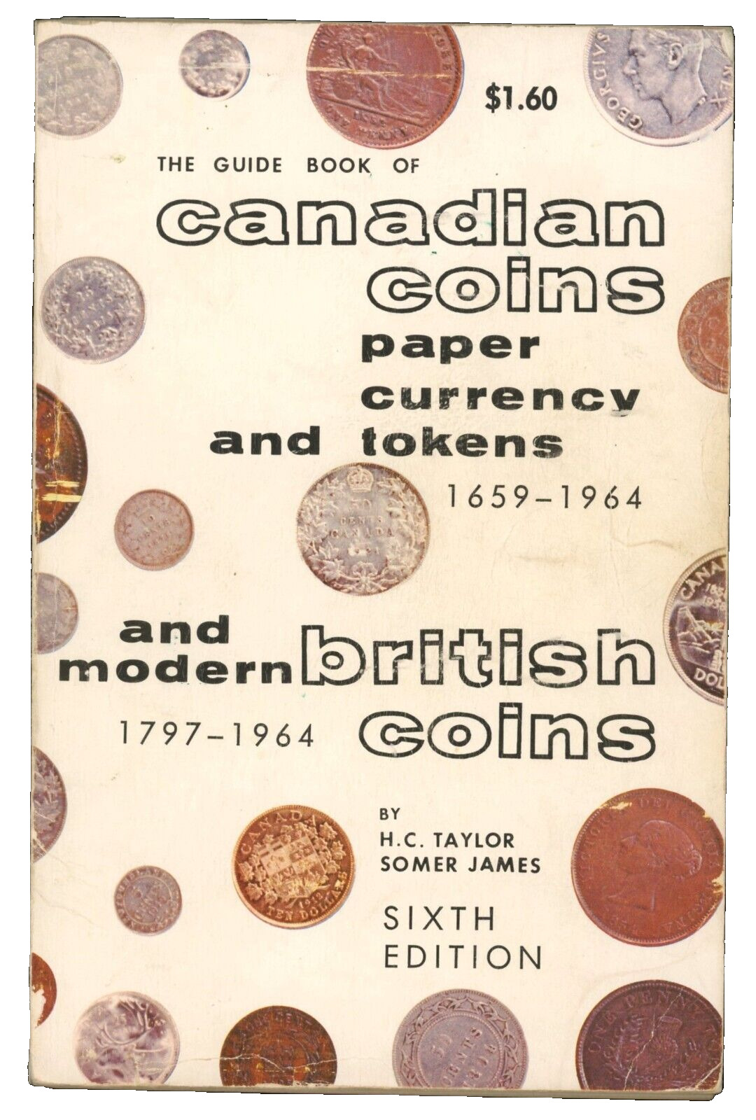 Vintage 1964 Canadian Coins, Currency & Tokens
