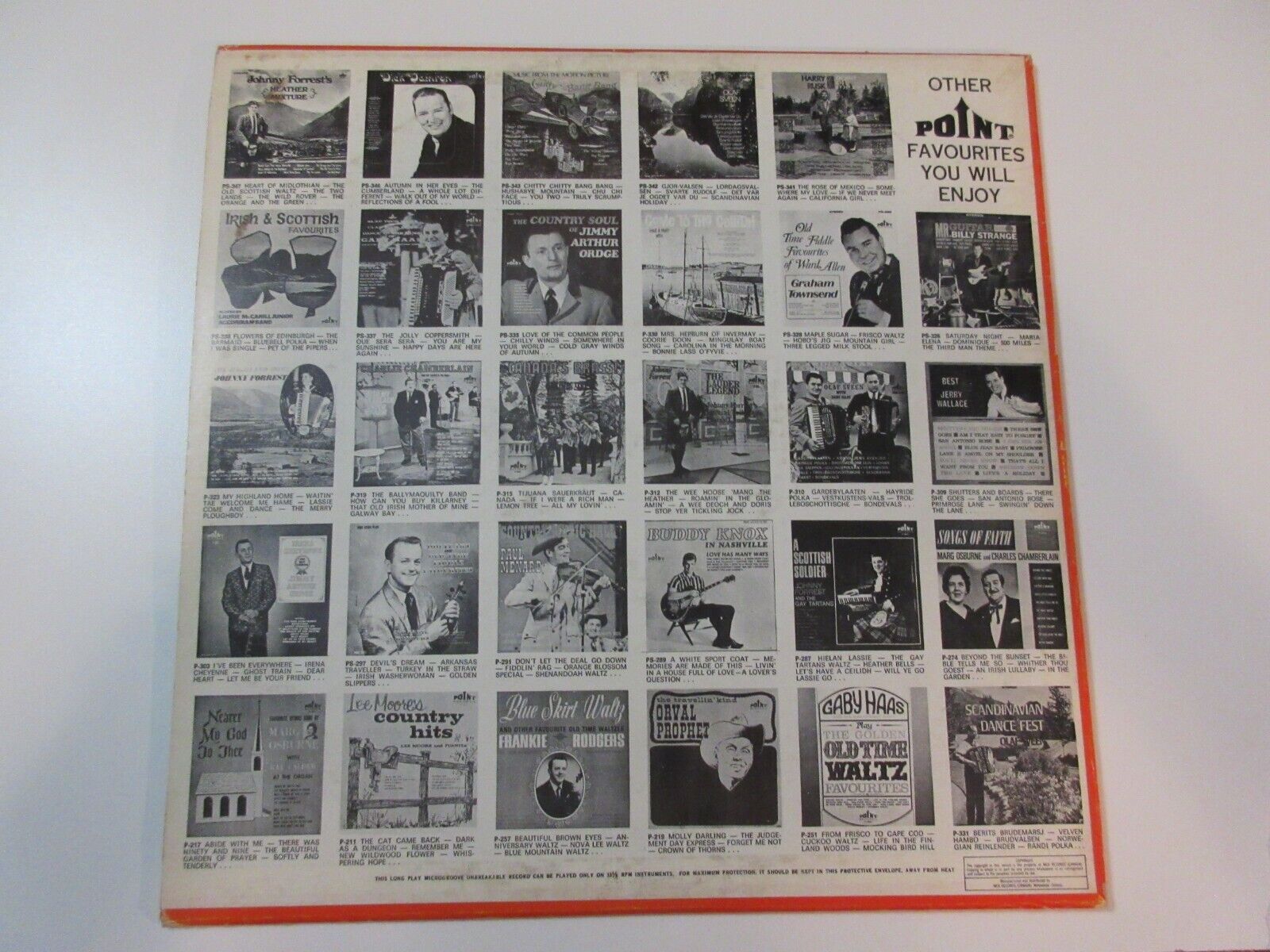 Vintage Canadian Pressing Fendermen "Mule Skinner Blues" Vinyl