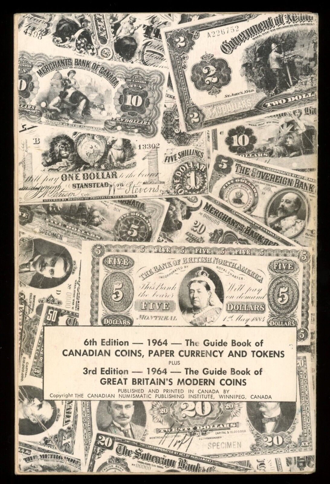 Vintage 1964 Canadian Coins, Currency & Tokens