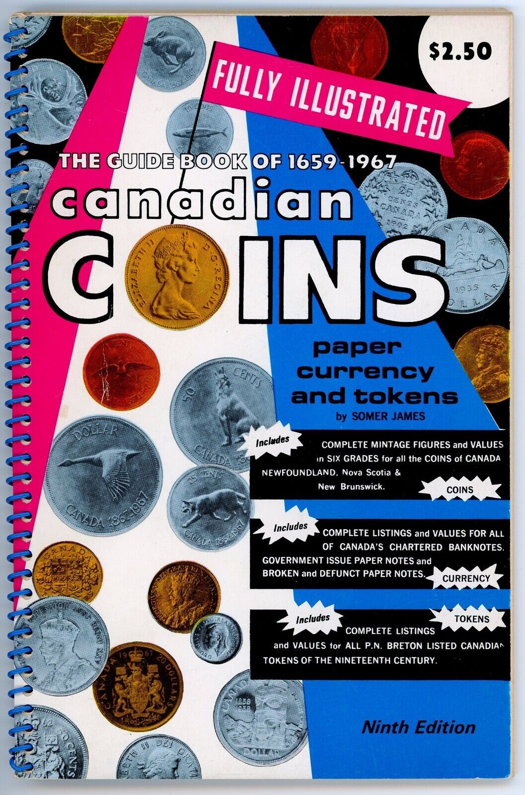 Vintage 1967 Canadian Coins & Currency Guide