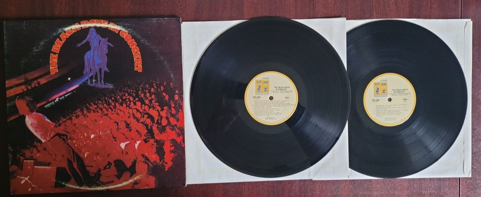 The Beach Boys Live in Concert 1973 Double Vinyl LP