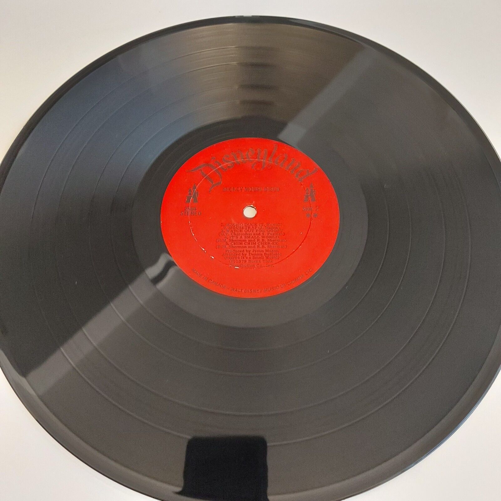 Mickey Mouse Disco Vinyl LP 1979