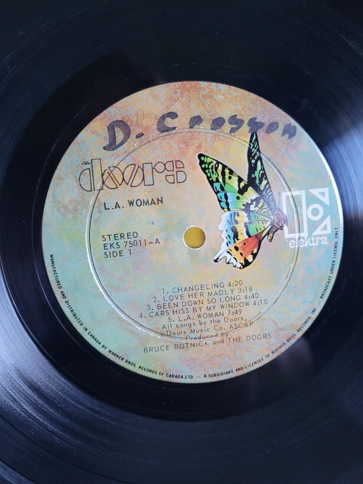 The Doors - L.A. Woman Vintage Vinyl LP