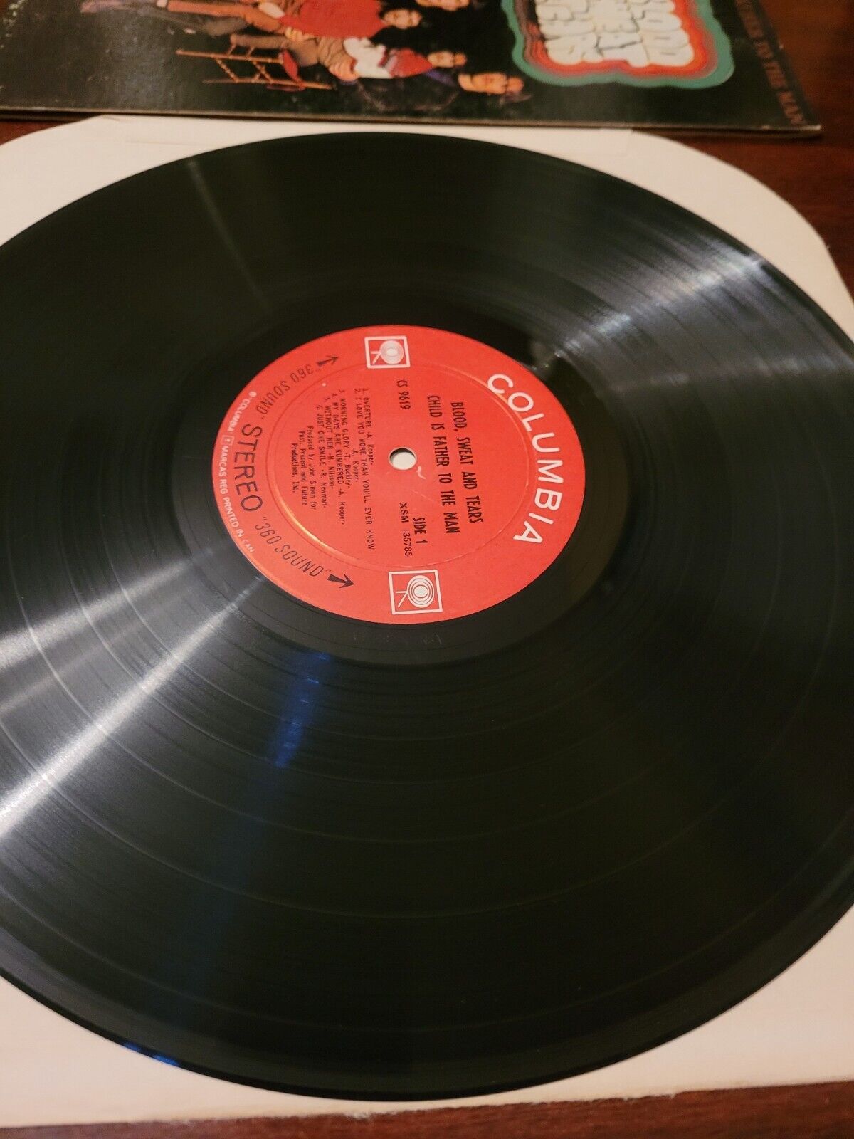 Vintage Blood, Sweat & Tears LP - 1st Cdn Press