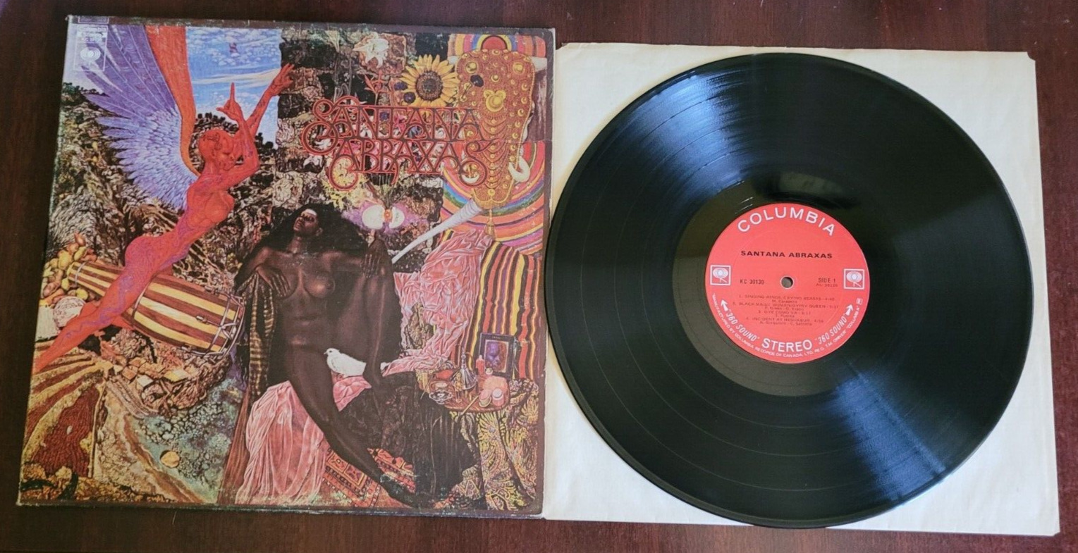 Santana - Abraxas Vintage Vinyl LP, 1970 Canadian