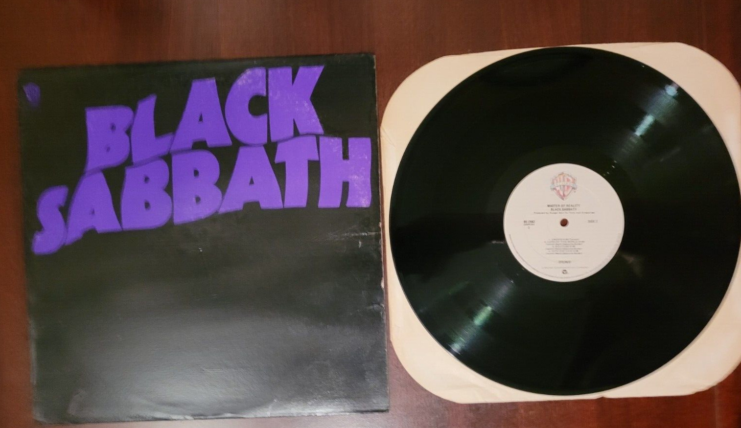 Black Sabbath - Master of Reality Vinyl Record, 1971