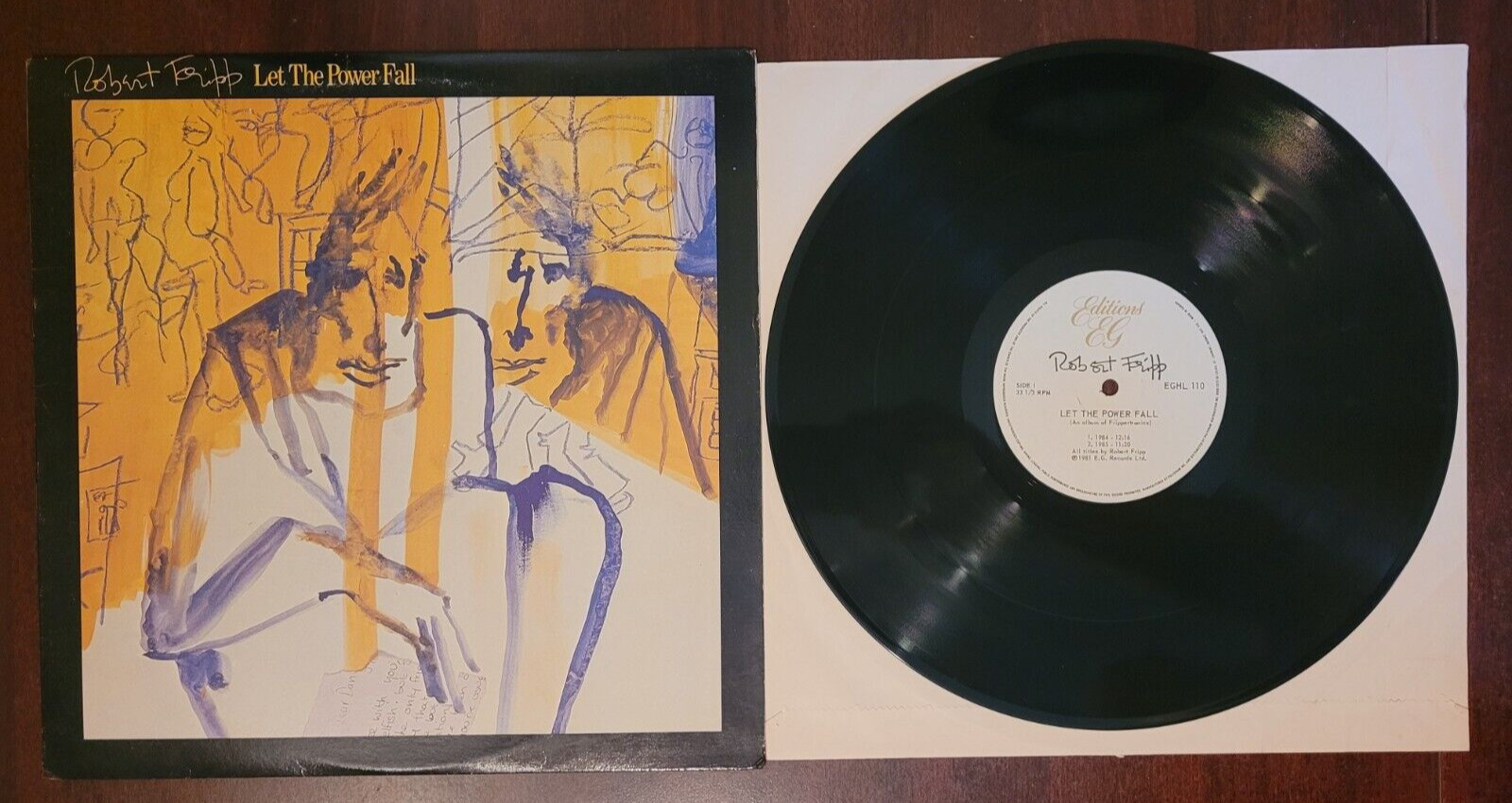 Robert Fripp - Let The Power Fall Vinyl LP