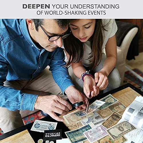 4 Vintage German Reichsmark Notes, 1929-1935. Certificate Included