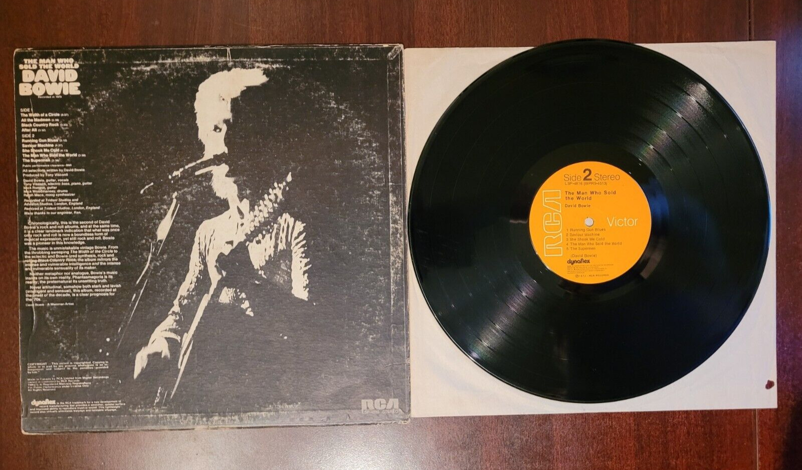 David Bowie - The Man Who Sold the World Vinyl LP
