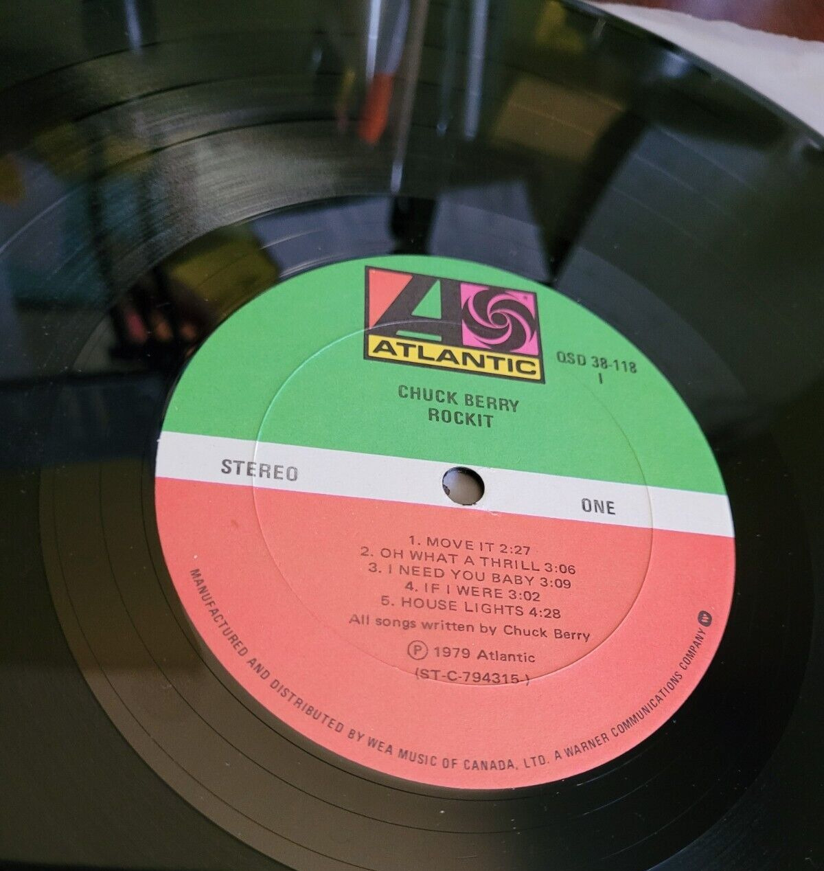 Chuck Berry - Rockit Vintage Vinyl LP