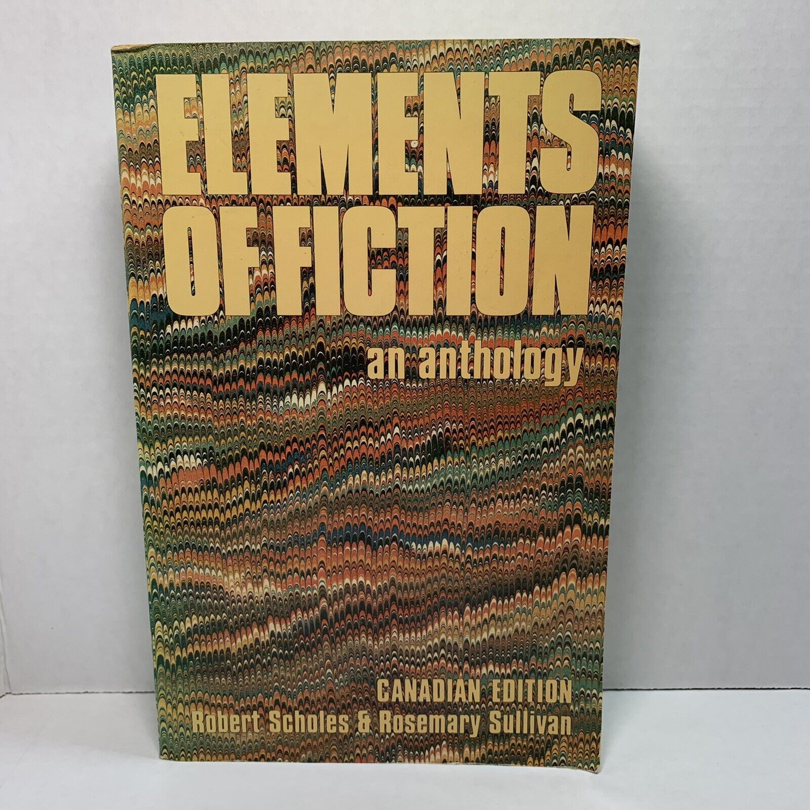 Canadian Vintage Fiction Anthology by Robert Scholes