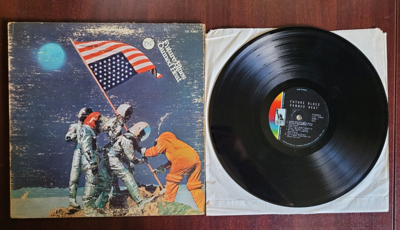 Canned Heat - Future Blues Vinyl LP (1970 Canada)