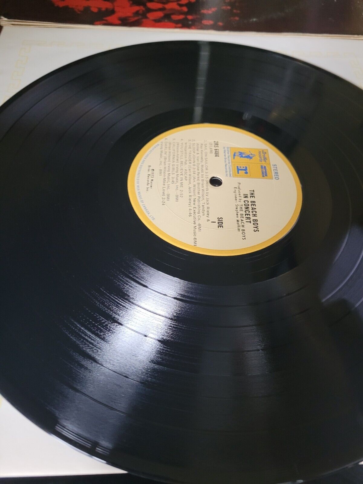 The Beach Boys Live in Concert 1973 Double Vinyl LP