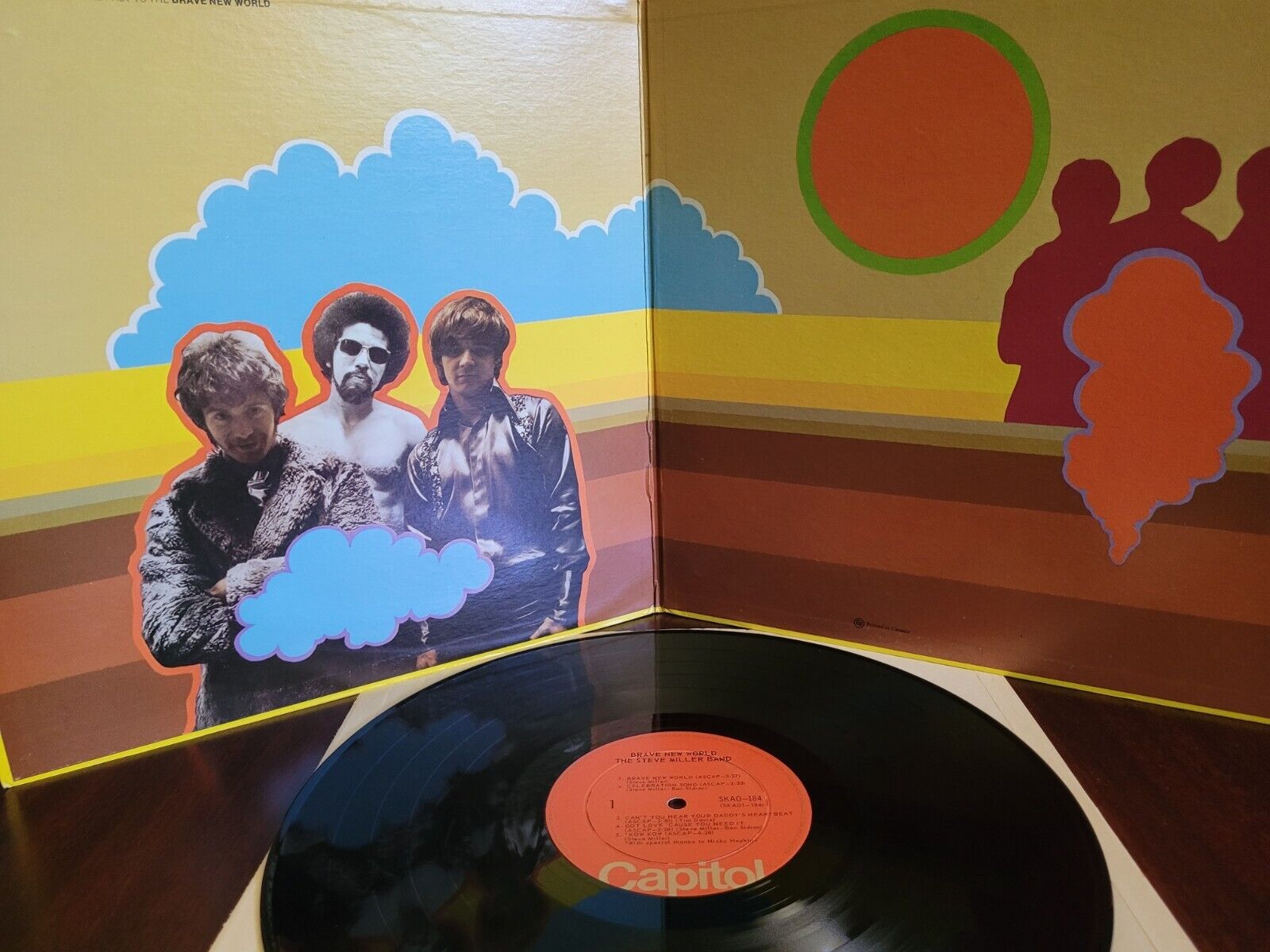 Steve Miller Band - Brave New World Vintage LP (Canadian)