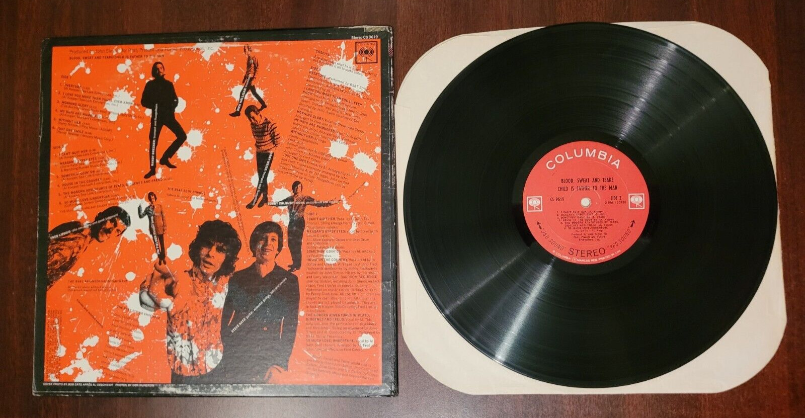 Vintage Blood, Sweat & Tears LP - 1st Cdn Press
