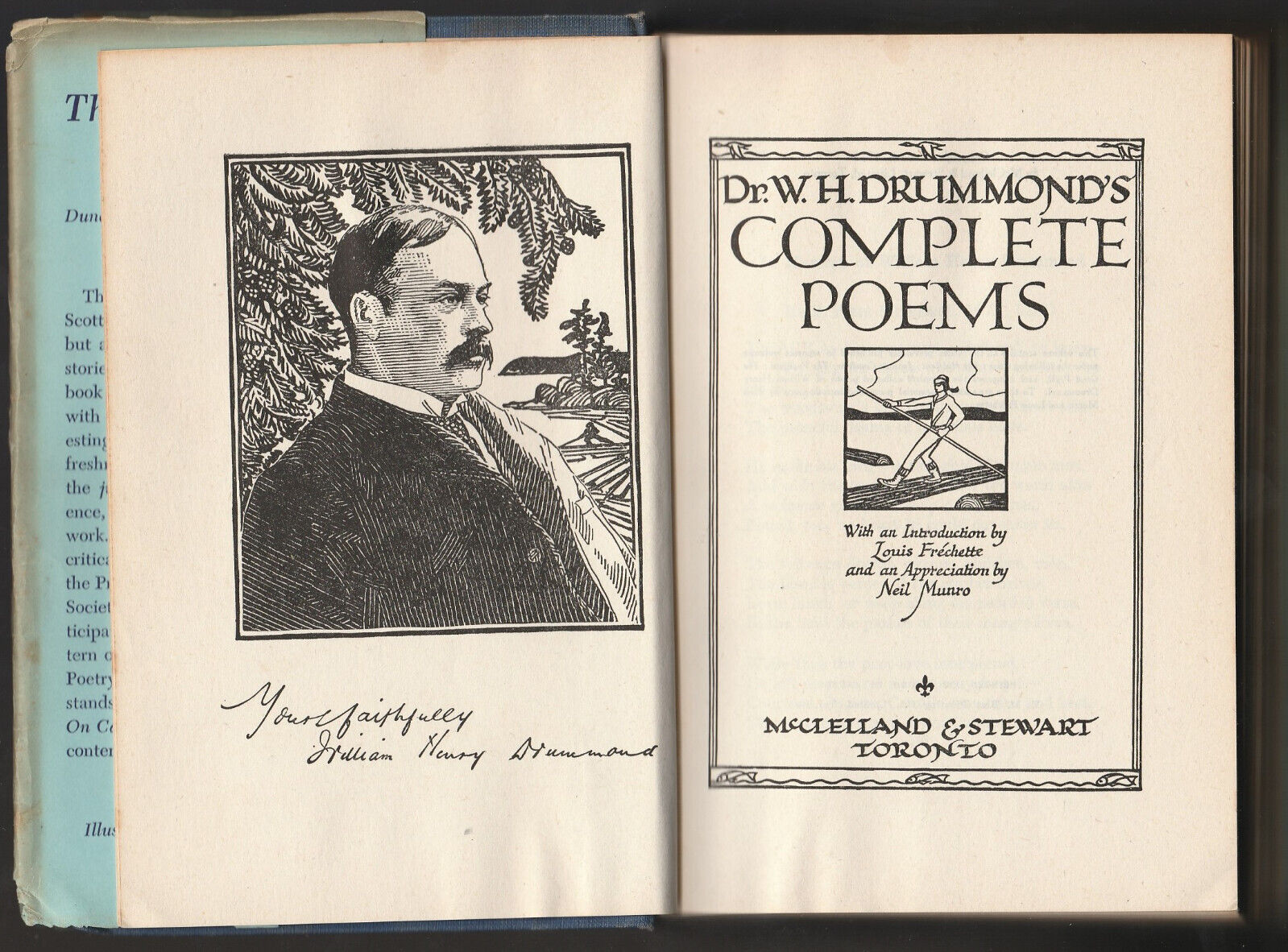 Vintage Canadian Poetry Book. Quebec Classic, 1926