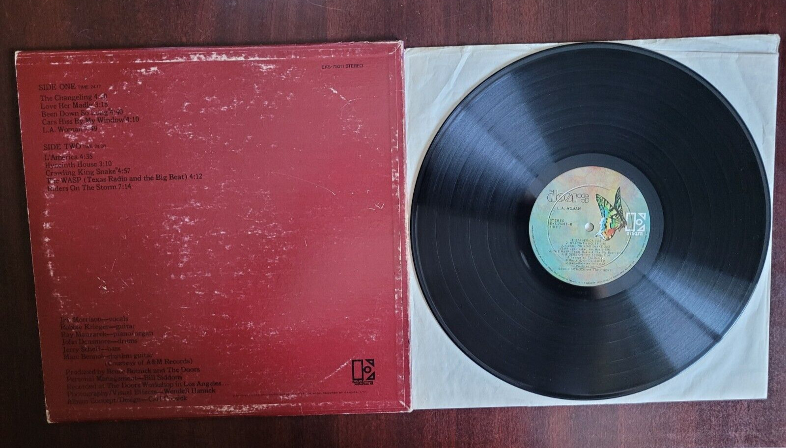 The Doors - L.A. Woman Vintage Vinyl LP