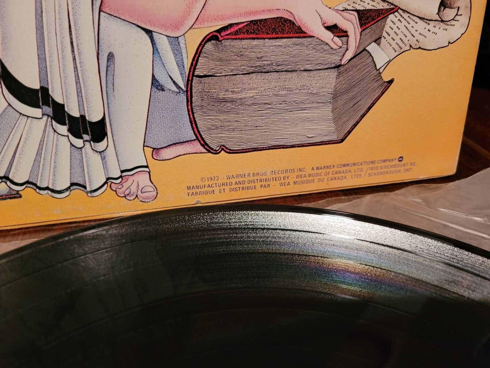 Vintage Fleetwood Mac Mystery to Me Vinyl LP - 1973 Canadian Edition