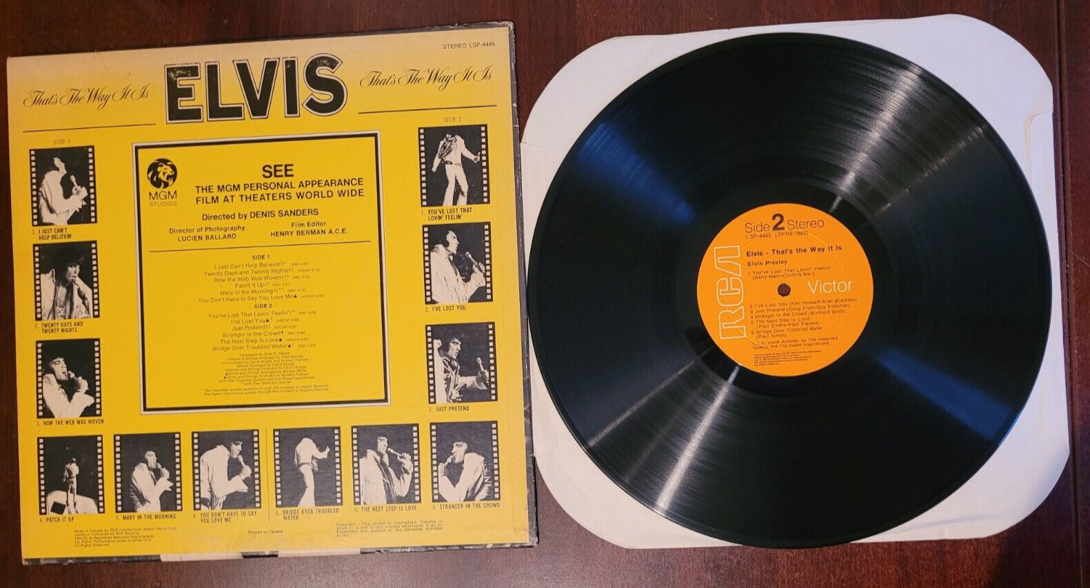 Elvis Presley - "That's The Way It Is" Vinyl LP