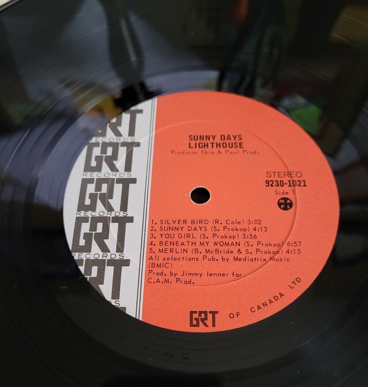 1972 Canadian Printing - Lighthouse Vintage Vinyl LP