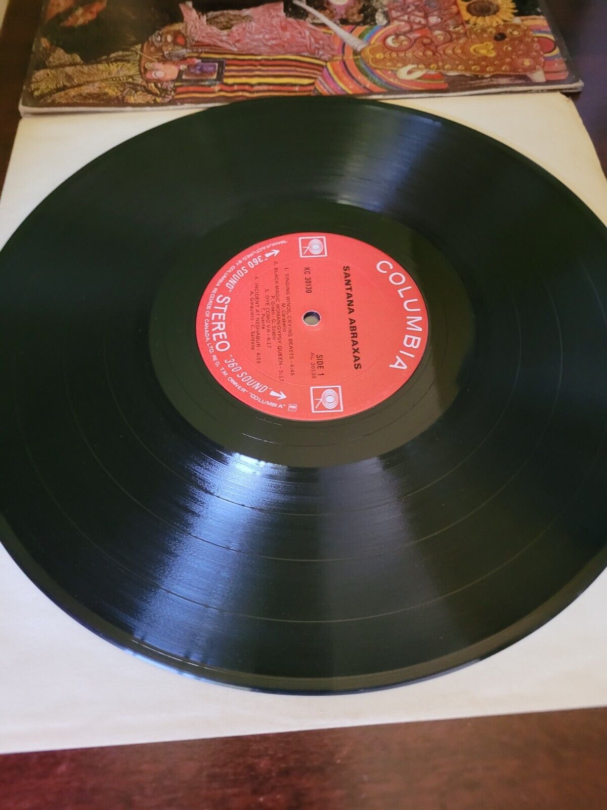 Santana - Abraxas Vintage Vinyl LP, 1970 Canadian