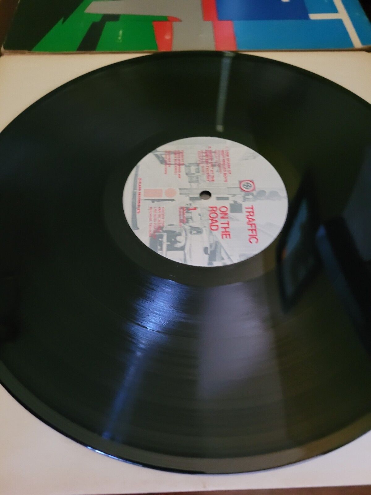 1973 Vintage Vinyl LP - Traffic, On The Road