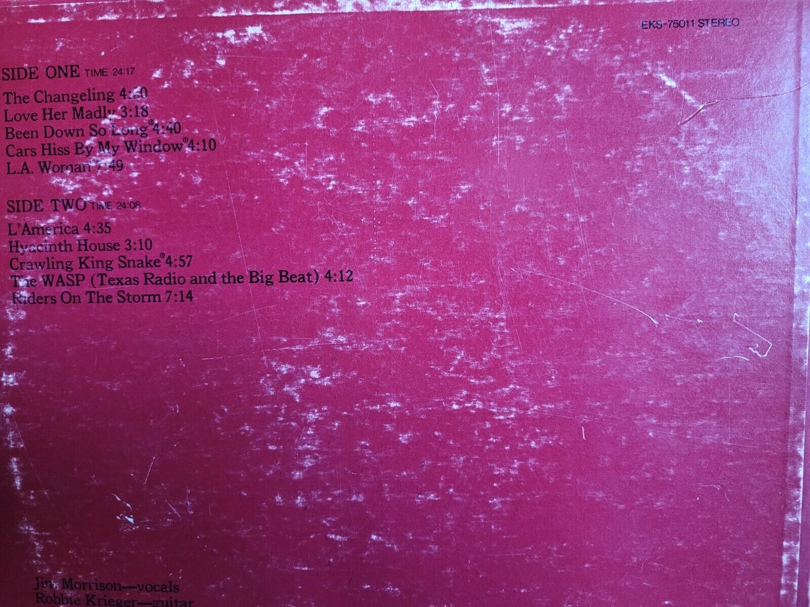 The Doors - L.A. Woman Vintage Vinyl LP