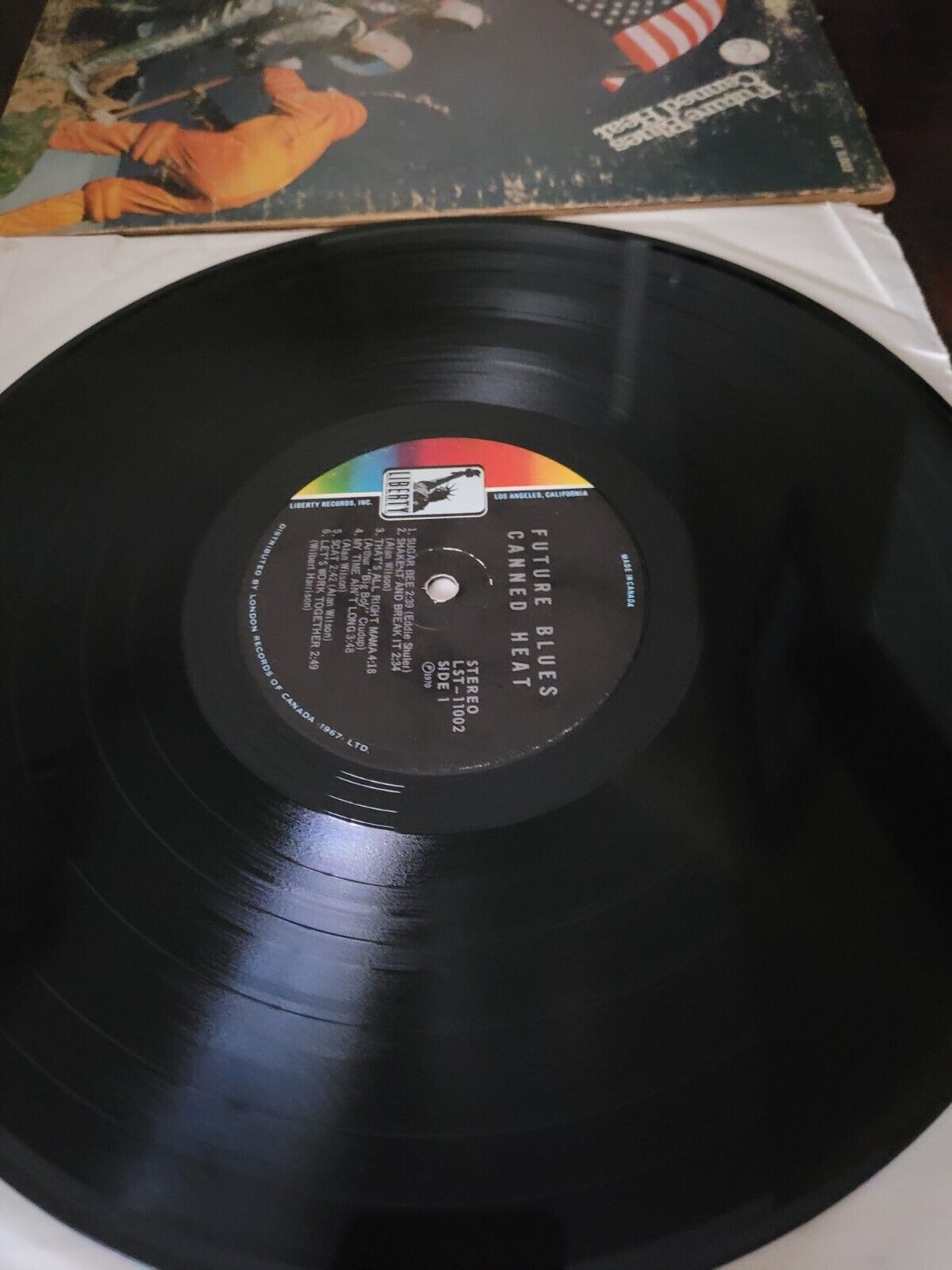 Canned Heat - Future Blues Vinyl LP (1970 Canada)