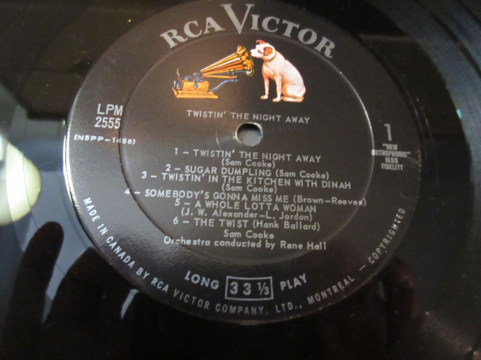 Vintage Canadian Pressing Fendermen "Mule Skinner Blues" Vinyl