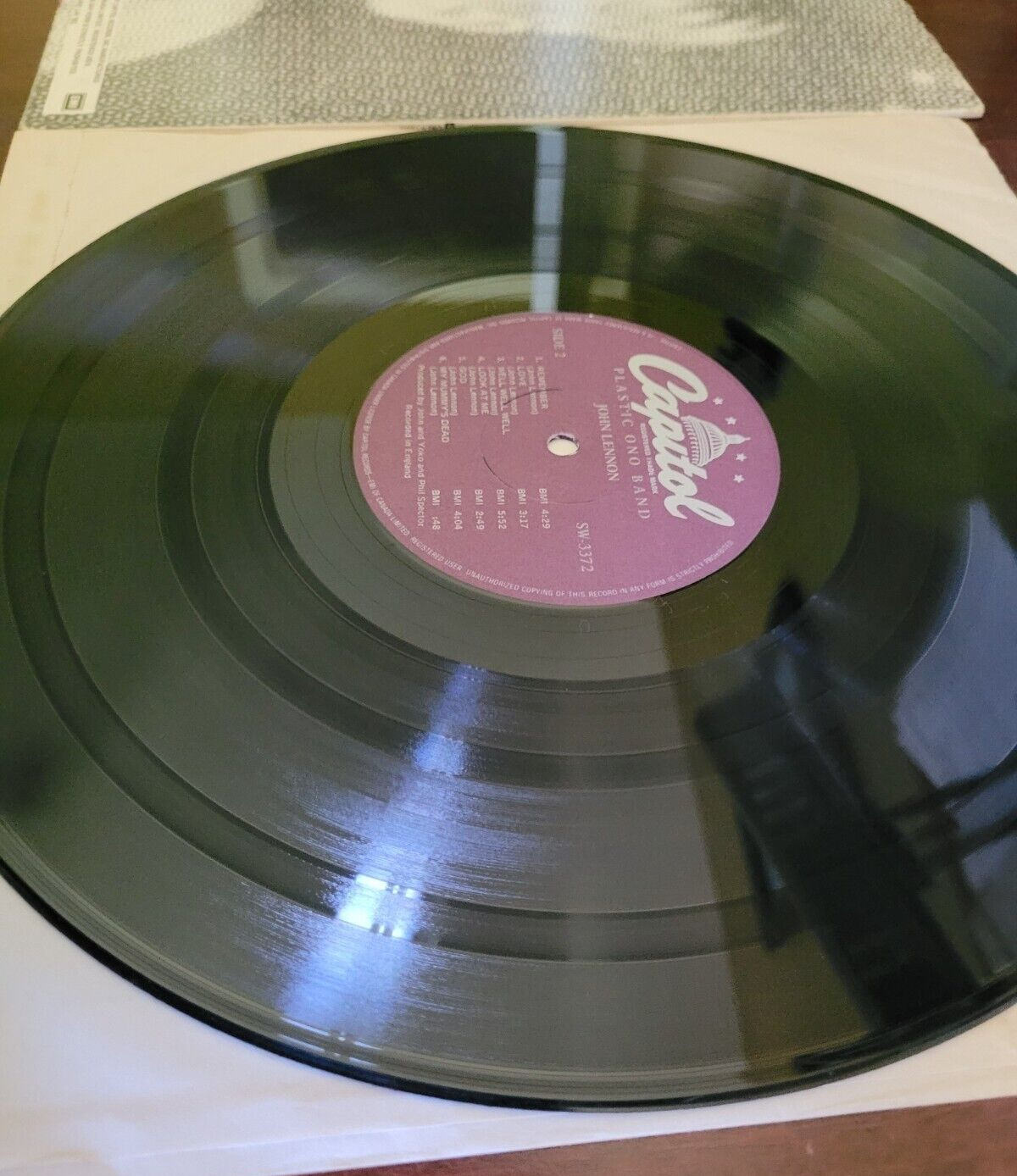 John Lennon Vinyl LP - Plastic Ono Band