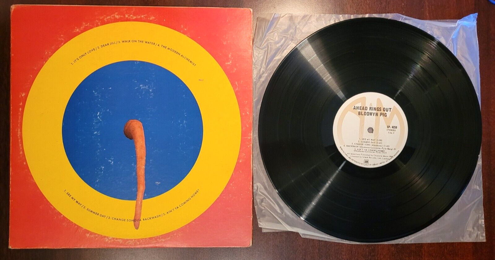 Vintage Blodwyn Pig Vinyl LP - Canadian Pressing