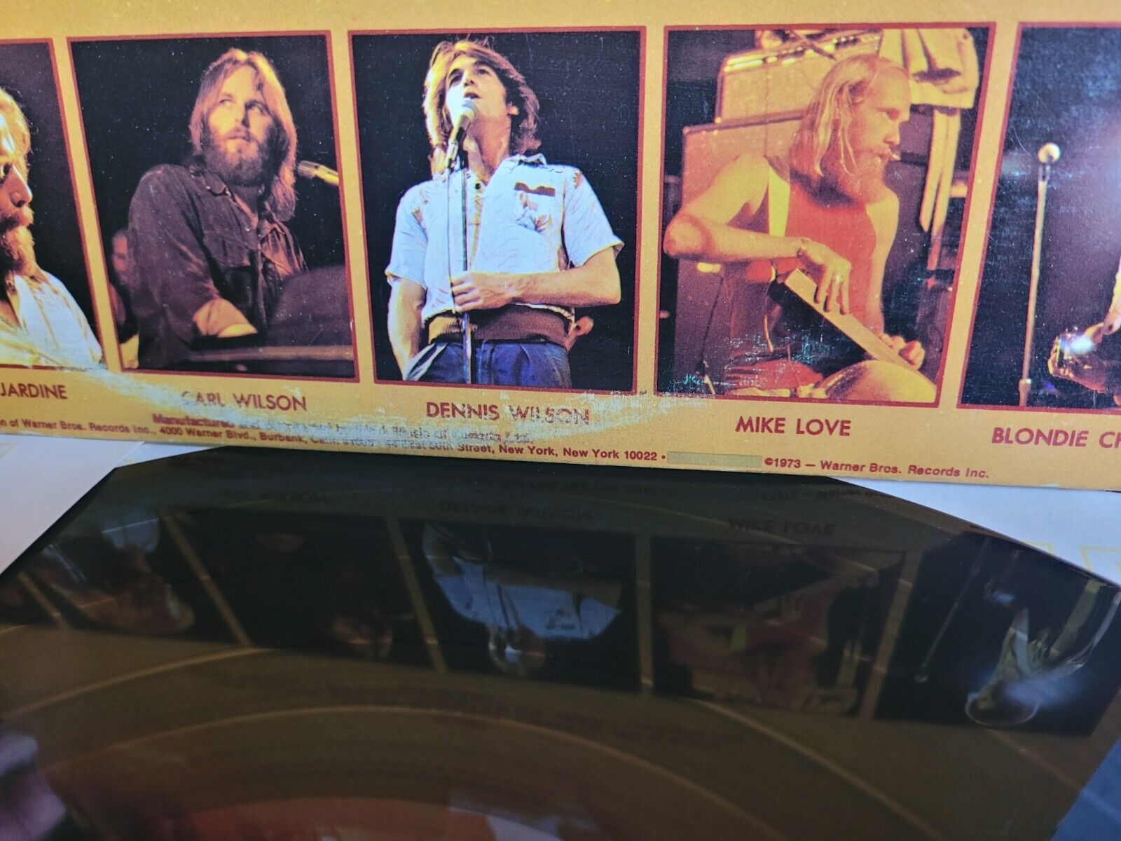 The Beach Boys Live in Concert 1973 Double Vinyl LP