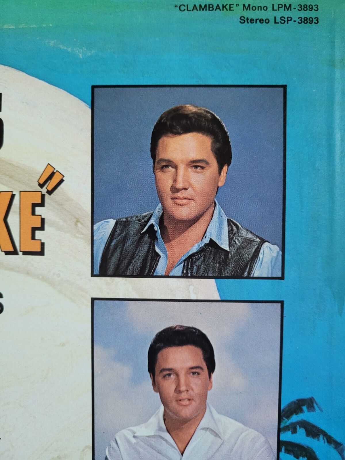 Vintage Elvis Presley Clambake Vinyl LP