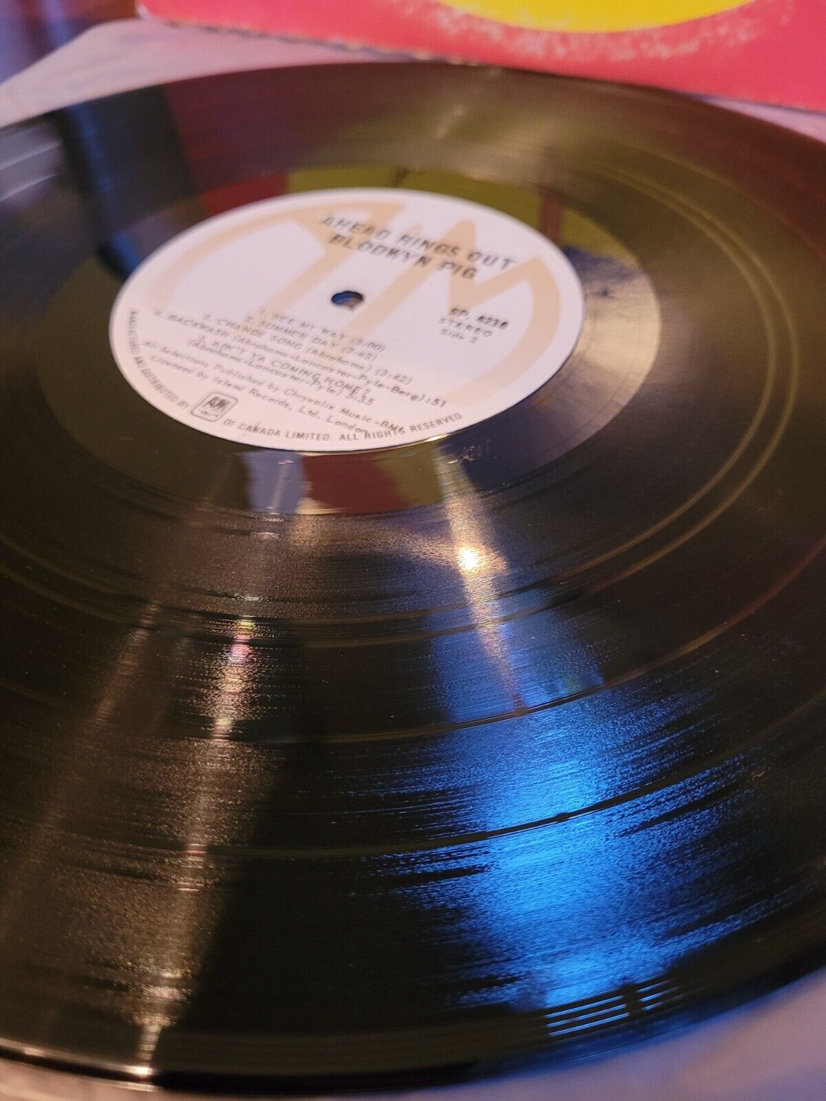 Vintage Blodwyn Pig Vinyl LP - Canadian Pressing