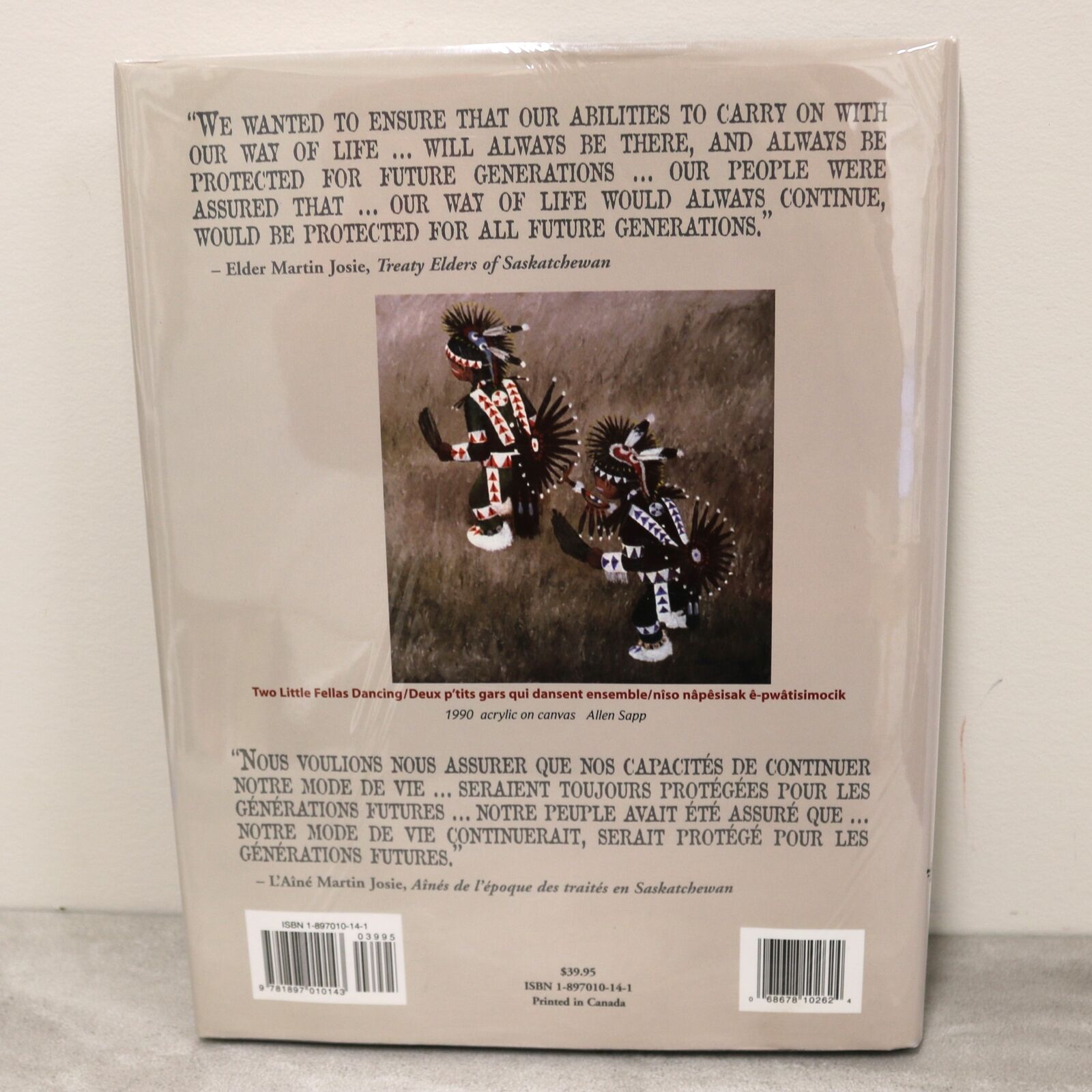 Cree Allen Sapp Art: Acrylic Painting, First Nations