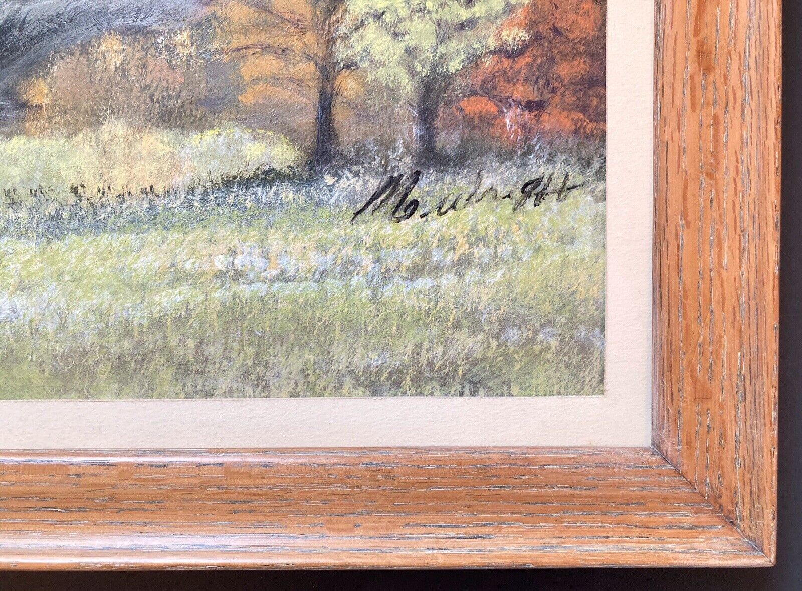 Canadian Vintage Landscape Painting - Summer and Fall