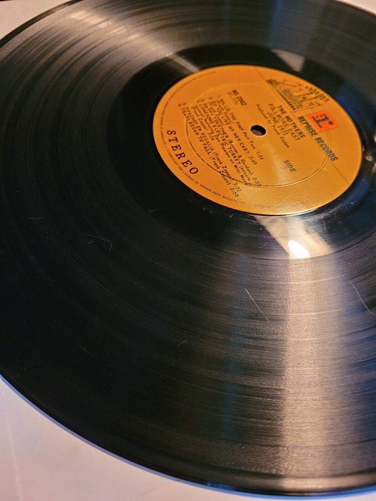 The Mothers - Fillmore East '71 LP